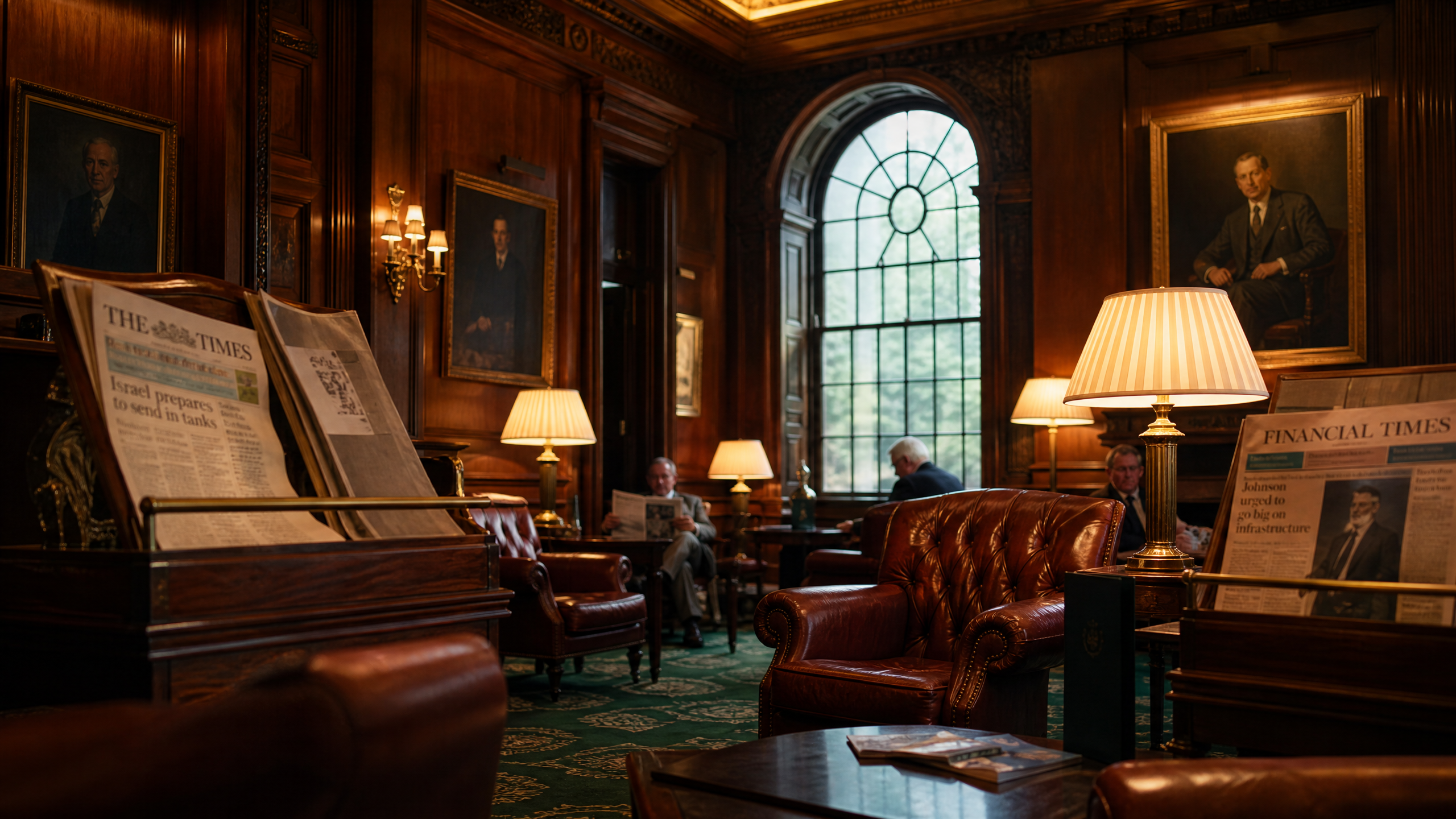 British reading room